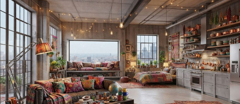 Maximalist apartment