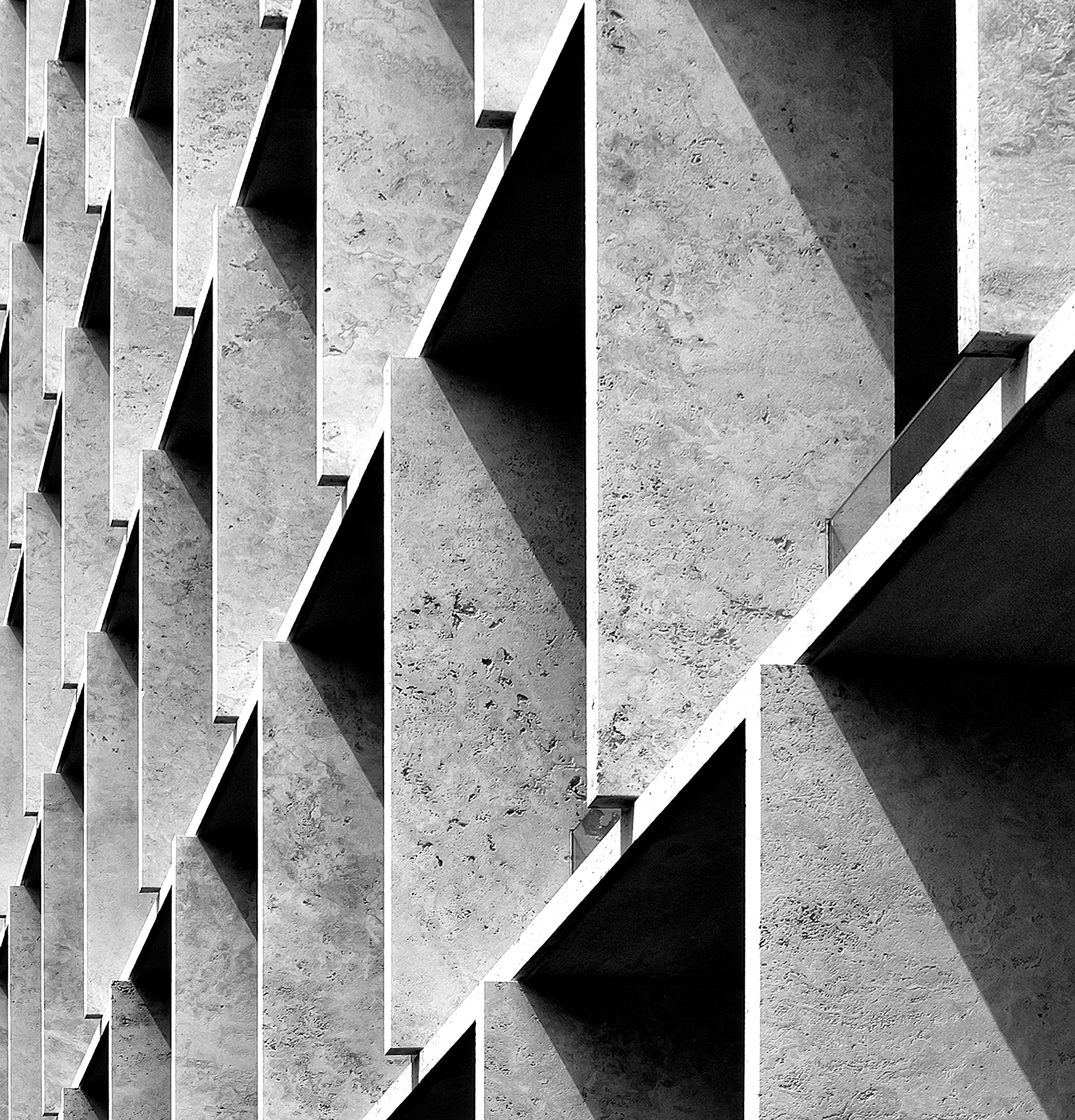 Concrete facade